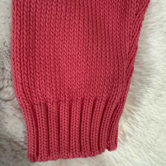 Moschino Pink Crewneck Sweater with Yellow Smiley Face Brand New with Tags 😃 - Picture 9 of 9